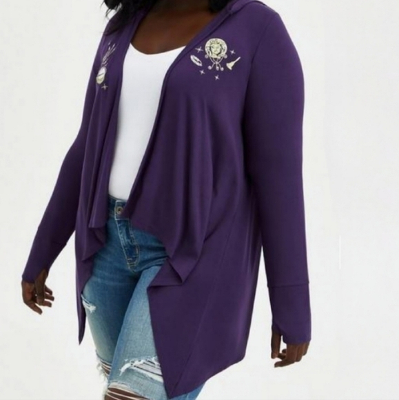 Torrid Haunted Mansion Madam Leota Drape Cardigan 1X - Picture 12 of 12